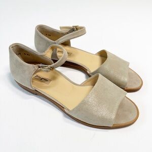 Paul Green Women's Ankle Strap Open Toe‎ Sandals Flats 5.5